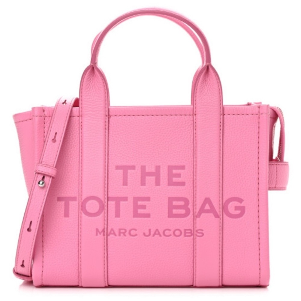 MARC JACOBS CANDY PINK SMALL LEATHER THE TOTE BAG ** NWT **